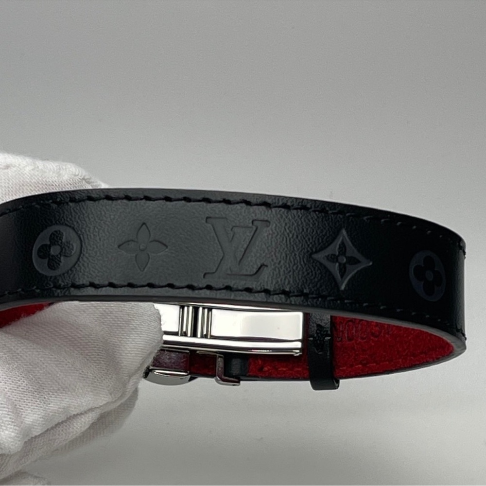 Louis Vuitton Bracelet Vous Good Luck Leather Black Women’s Louis Vuitton - Picture 8 of 15